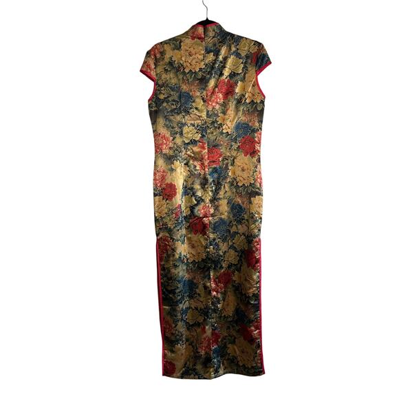 ASIAN Style Floral Dress Size M - Picture 2 of 5